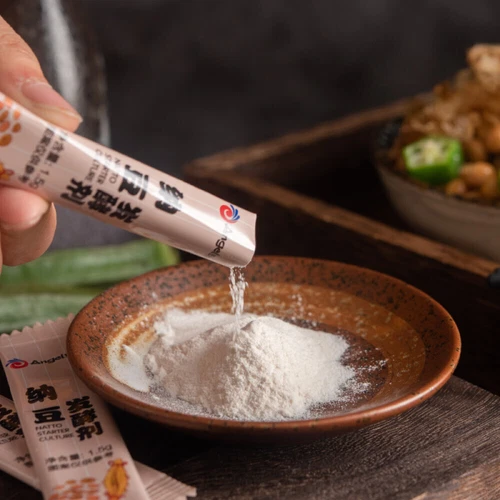 安琪酵母纳豆发酵剂小包装 1,5 g*24条 家用自制纳豆菌种 豆制品发酵菌粉 - Foto 7 di 8