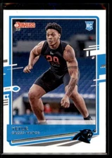 2020 Donruss Yetur Gross-Matos RC #263 Carolina Panthers