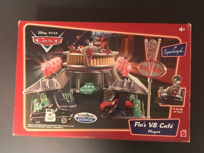 Disney Pixar Cars Floâs V8 Cafe' Playset Toys R Us Exclusive NIB | eBay