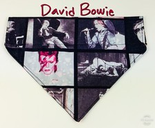  David Bowie Dog Bandana Over the Collar dog bandana scarf  puppy collar bandana