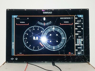 Simrad NSO16 EVO3 FishFinder Sonar GPS Chart Plotter 000-14001-001-TESTED