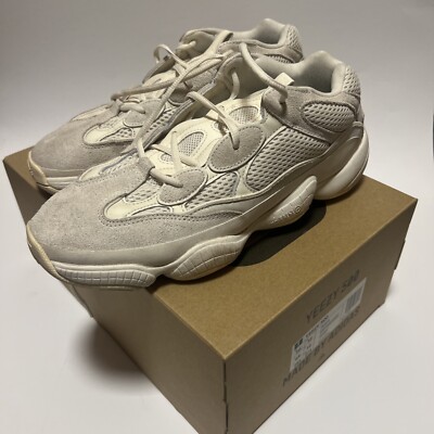 Adidas Yeezy 500 bone white 2019 Größe EU 44 2/3 US 10 1/2 10,5 Sneaker Gebrauch