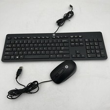 lot of 5 set HP USB Keyboard 803181001 SK2120, HP USB Mouse 672652-001