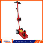 35 Ton Air Hydraulic Floor Jack Wheels Lift Truck Repair Shop Equipment Red