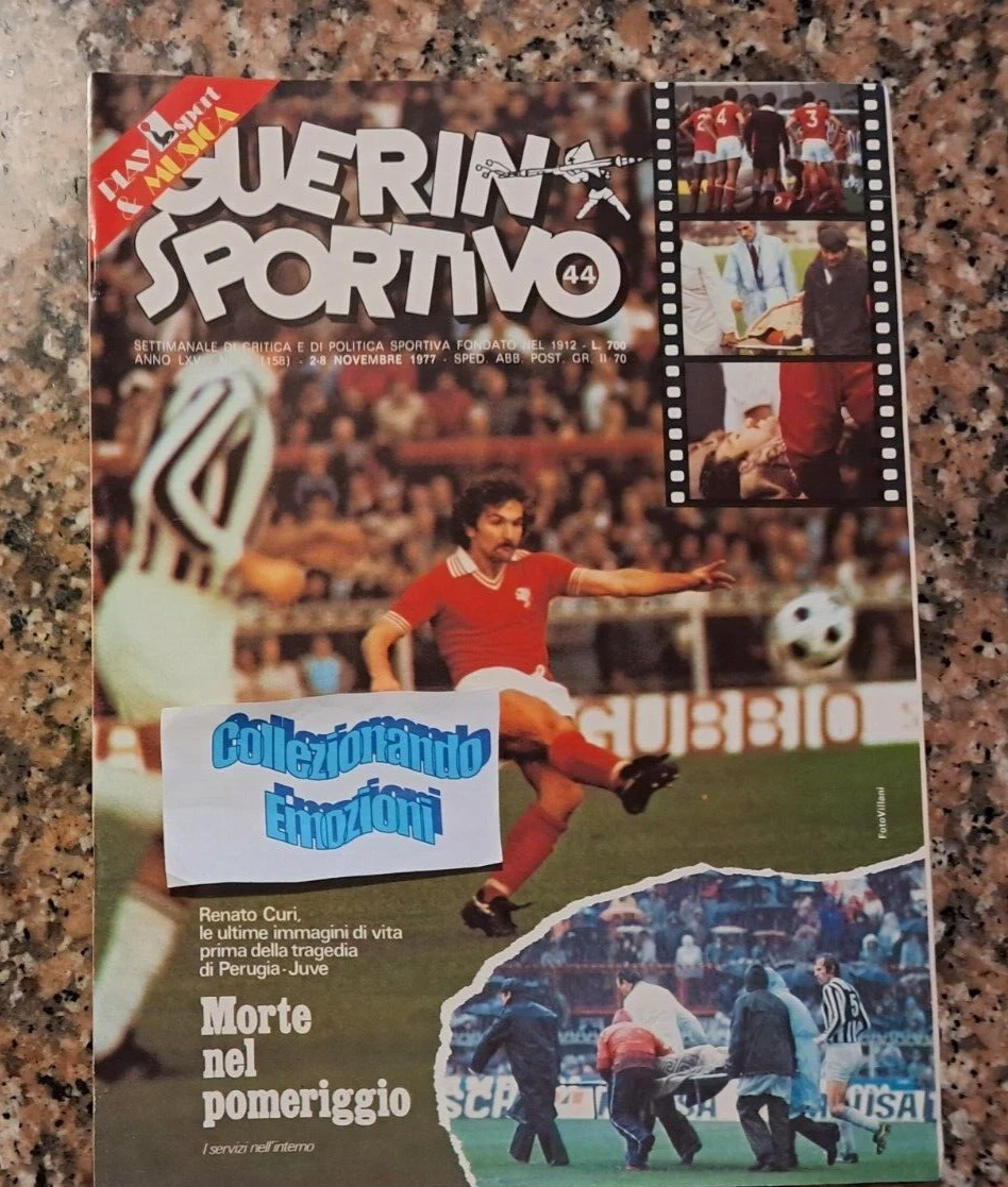 GUERIN SPORTIVO RIVISTA N.30 1981 SERIE A Poster Graziani Pecci Cabrini sposo EUR 9,90   IT