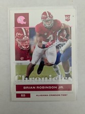 🏆 2022 Panini Chronicles Draft Picks Pink BRIAN ROBINSON JR. RC #25