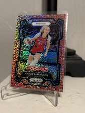 2024 WNBA Monopoly Prizm Karlie Samuelson Red Millionaire Shimmer /100 Mystics