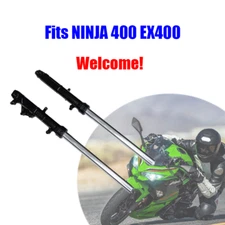 Fit For NINJA 400 2018-2024 2022 2023 Front Shock Absorber Fork Suspension Set 