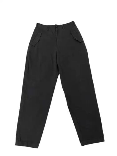 Yohji Yamamoto Ys For Men Cotton Wide Trouser Tap… - image 1