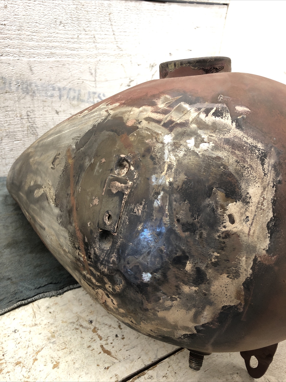 Harley Davidson Panhead Gas Tanks FL FLH 1957 1958 Original ! eBay