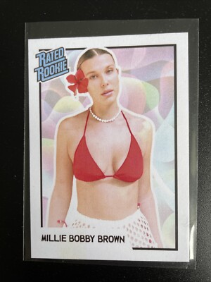 Millie Bobby Brown Karte - Rated Rookie /9 Stranger Things