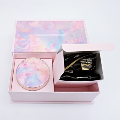 [O HUI] Ultimate Cover Cushion Moisture Flower Special Edition 3 Items K-Beauty