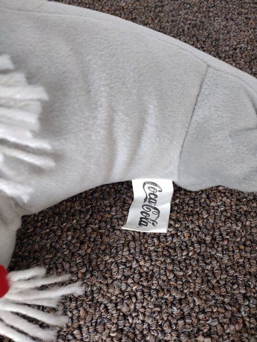 Vintage Coca Cola Baby Seal Plush W/ Star Ball & Scarf Soft Stuffed Toy 1992 14" - Picture 4 of 13