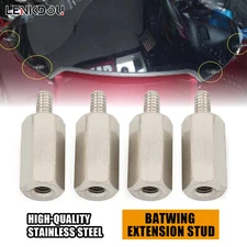 4PCS Batwing Extension Nut Standoff Stud Outer Fairing For Harley FLHT 58949-96