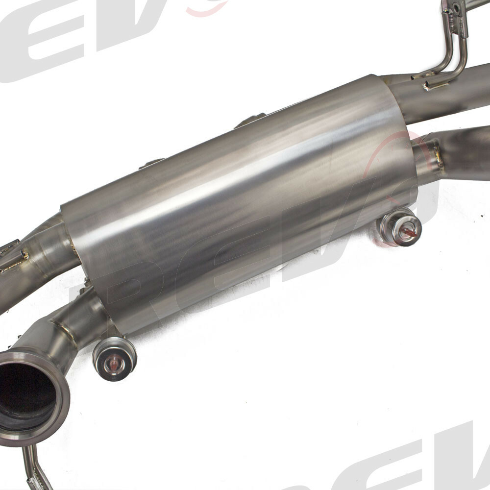 Rev9 3" Titanium Exhaust System, Valve Controlled For Audi R8 5.2L V10 2009-12