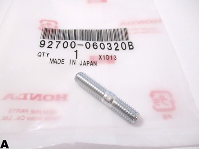 original Stehbolzen Zylinder / Bolt Stud Cylinder Honda VFR 700 750 NEU