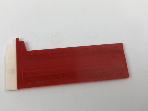 Vintage Exxon Caliper Metric Imperial 3.5 Inches - Picture 7 of 8