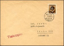 CS669. CUBIERTA LOCAL LIBERACIÓN CHECOSLOVAQUIA 1945 PLZEN III