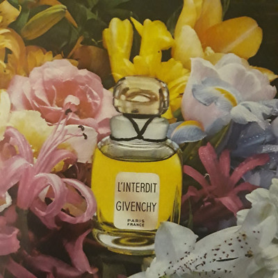 1981 Givenchy Print Ad Givenchy Paris France L'Interdit Parfum Eau de Toilette