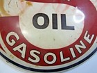 POLARINE MOTOR OIL GASOLIINE SIGN ANTIQUE PORCELAIN STANDARD OLD ORIGINAL RARE  — photo 4