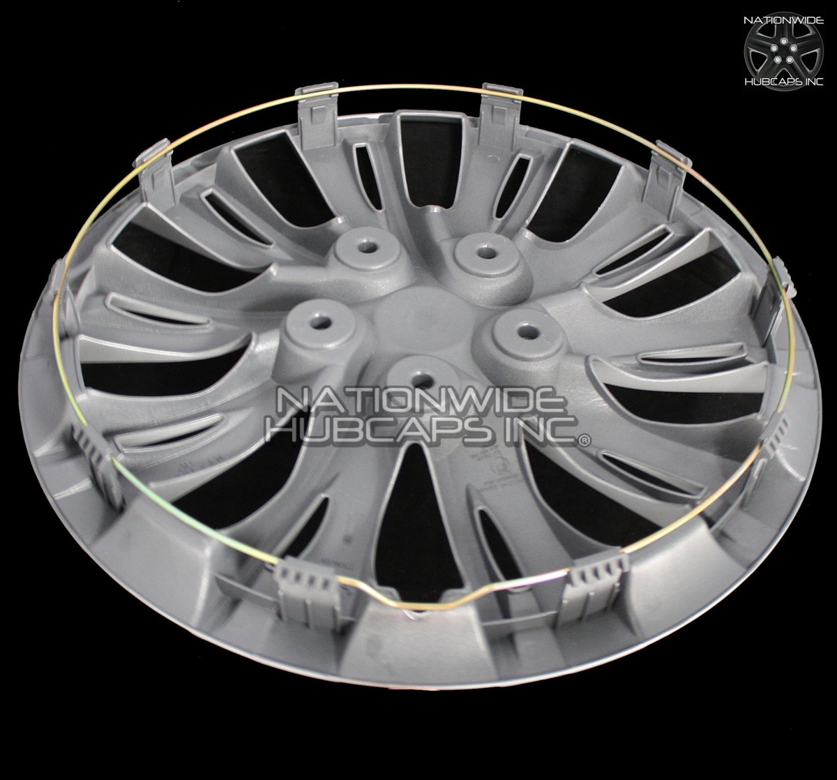 4x 15 inch Wheel Covers Snap On Hub Caps for R15 Tire & Steel Rim