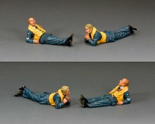 KING COUNTRY ROYAL AIR FORCE RAF088 BRITISH R.A.F. FIGHTER PILOTS AT EASE