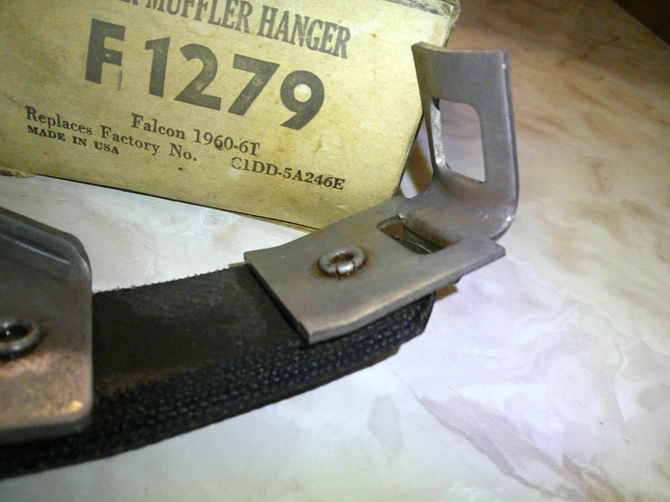 Soporte silenciador delantero NORS 1960 1961 1962 1963 Ford Falcon, Comet Station Wagon Foto 4 de 4