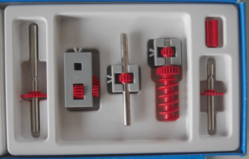 Perfecto Estado: fischertechnik Mini - Mot Motor Y Engranaje! 100% Completo - Bild 3 von 4