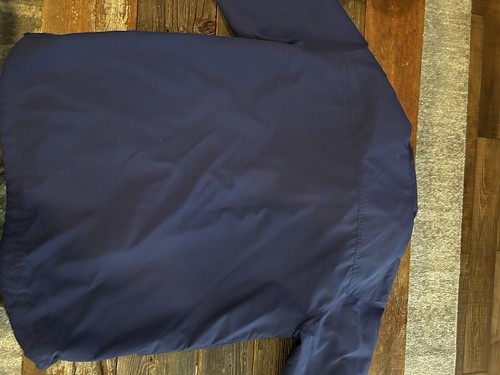 Mens L.L. Bean Blue Windbreaker Harrington - Picture 3 of 13