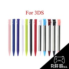 Plastic  Metal Short Adjustable Stylus Pen for Nintendo 3DS Handheld Console