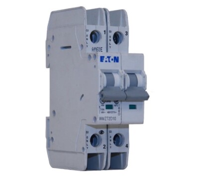 Eaton WMZT2D10 Circuit Breaker 2 Pole 10A 277/480V Type D UL489