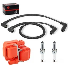 Ignition coil & Spark plug w/Wire Cap for Can-Am Maverick 1000R 2013 2016 - 2018