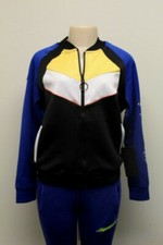 Black Pyramid WOMEN COLORBLOCK ATHLETIC TRACK JACKET BLUE/MULTICOLOR YWU870145DT