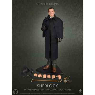 BBC Sherlock Holmes Benedict Cumberbatch Action Figure BIG CHIEF STUDIOS 1/6