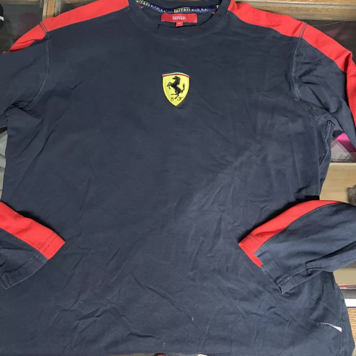 Puma ferrari long sleeve shirt deals