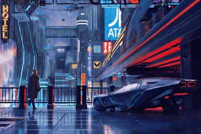 Blade Runner 2049 Scenic Scene Poster