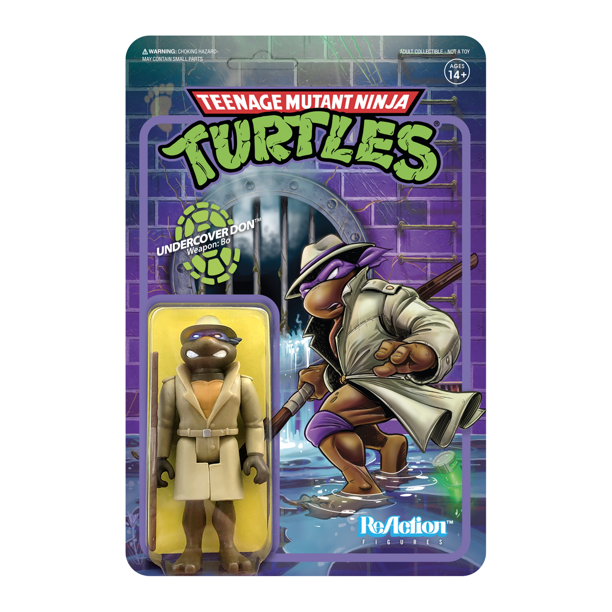 Donatello Undercover Don TMNT Teenage Mutant Ninja Turtle Super7