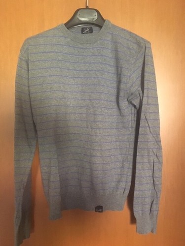 MAGLIONE A RIGHE UOMO COTONE MARCA SCOUT PRIMAVERA TAGLIA S | eBay