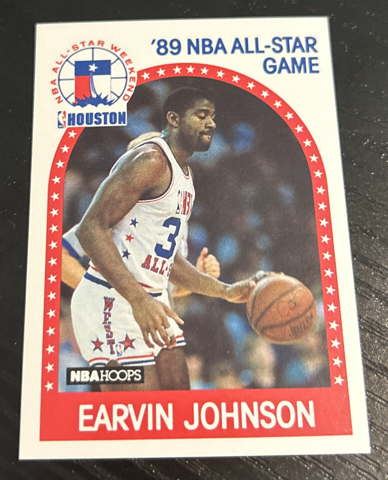 1989-90 NBA Hoops Magic Johnson All-Star #166
