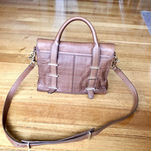 Botkier Brown Leather satchel With Top Handles And Removable Crossbody Strap - Picture 2 of 9