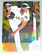 2020 Topps Chrome Ben Baller Did The Card Gold Refractor #/50 AJ A.J. Puk RC 116