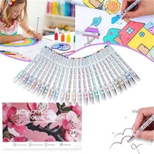 3D Acrylic Gel Pens,3D Acrylic Gel Pens Write Colorful Life,3D Acrylic Pen 1.0mm