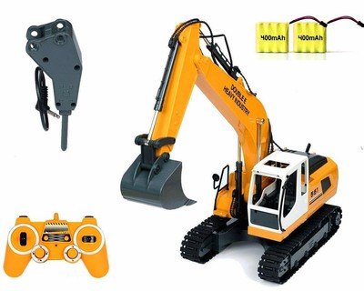double e 17 channel rc excavator