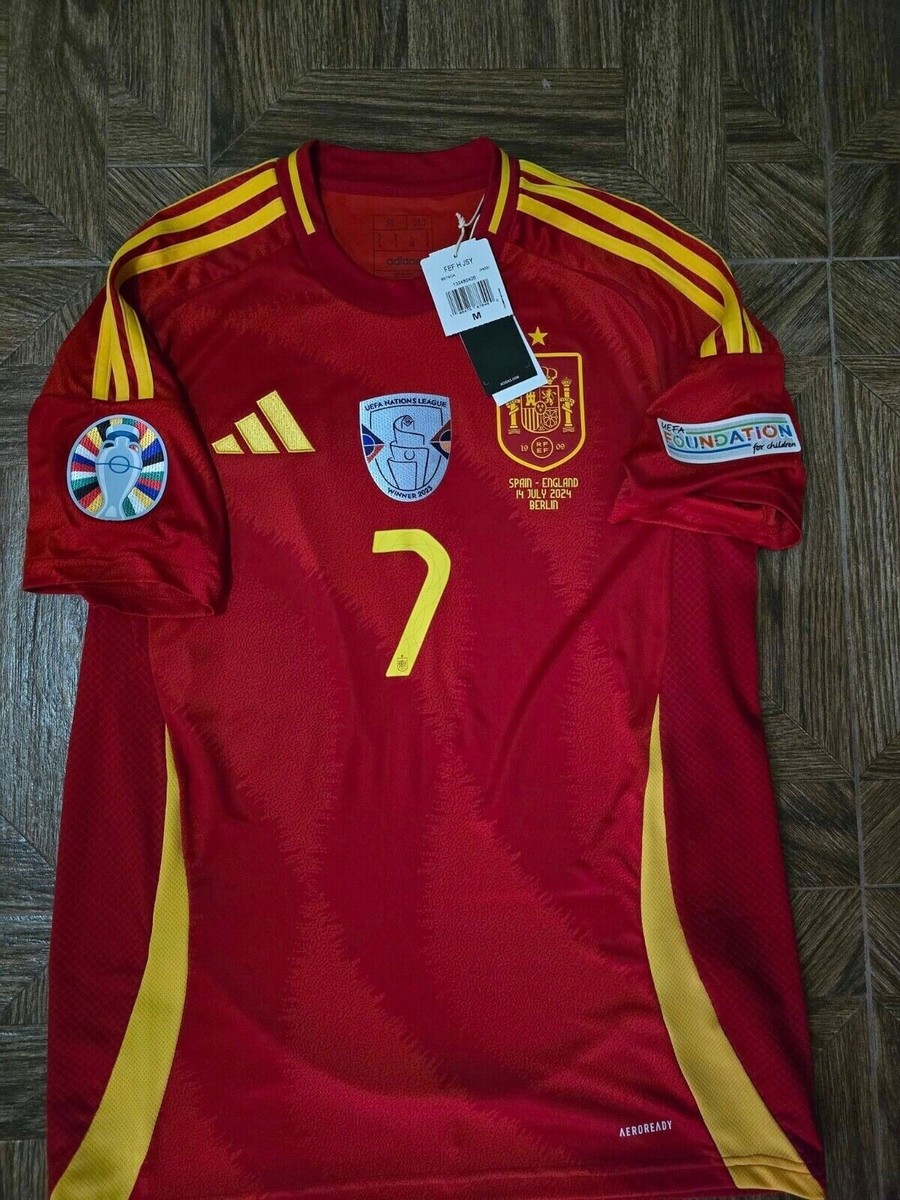 ADIDAS SPAIN EURO2024 FINAL MORATA IP9331 M ORIGINAL SOCCER