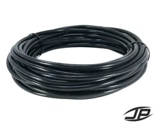 1/4" Flexible Black Polyurethane (95A) Pneumatic PTC Air Tube 50 Foot Roll