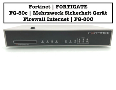  Fortinet FORTIGATE-80c Mehrzweck Sicherheit Gerät Firewall Internet | FG-80C