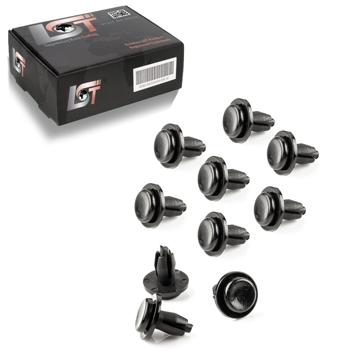10x for PORSCHE Rivets Underbody Protection Underguard Fastening Clips