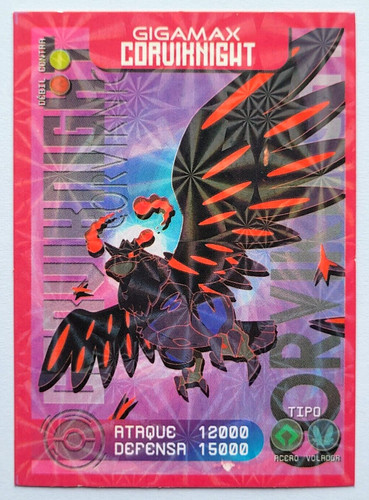 CARD POKEMON EJ VOL. II #28A CORVIKNIGHT VMAX 2020 Galar South America TCG FOIL
