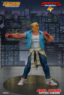 Storm Collectibles 1/12 Axel Stone Streets Of Rage 4 In Stock New