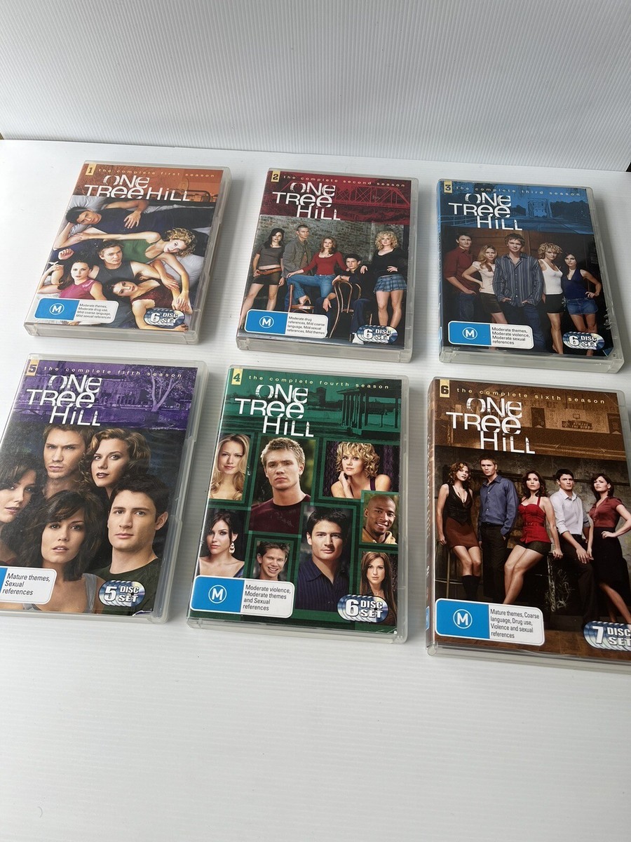One Tree Hill Seasons 1, 2, 3, 4, and (DVD 2009 34 discs
